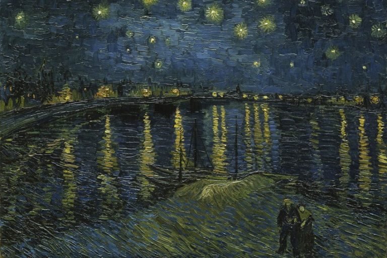 “Starry Night Over the Rhône” – Van Gogh’s Star-Filled Painting