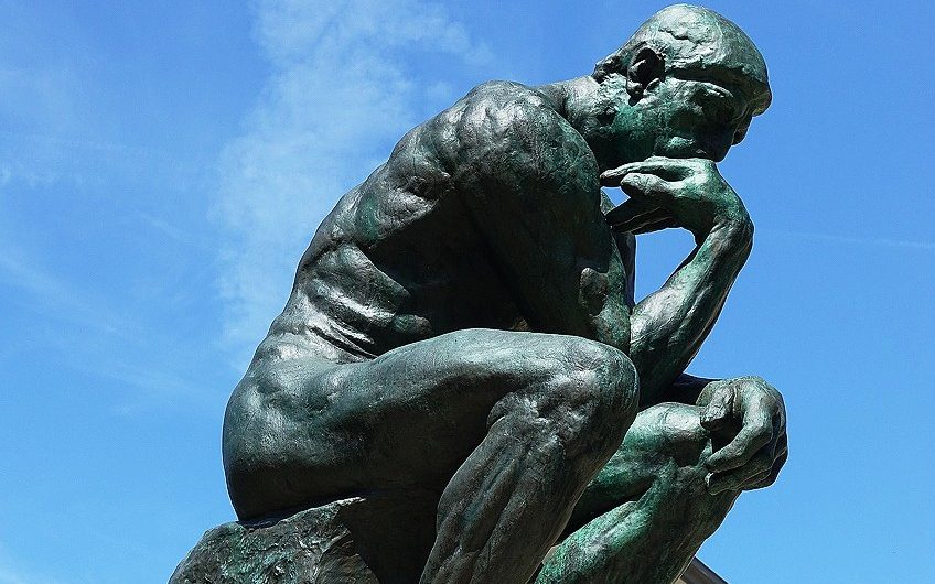 The Thinker Statue by Auguste Rodin