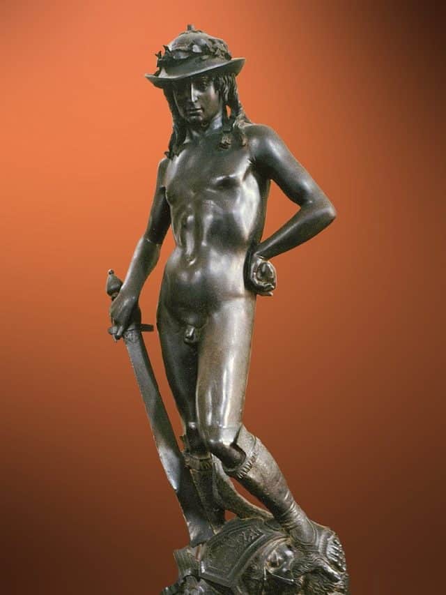 Bronze Statue of David