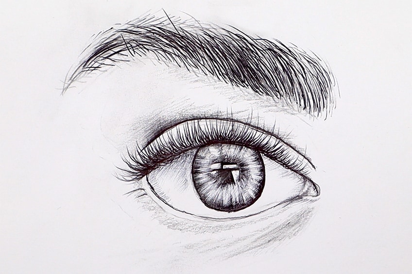 eyebrow sketch 17