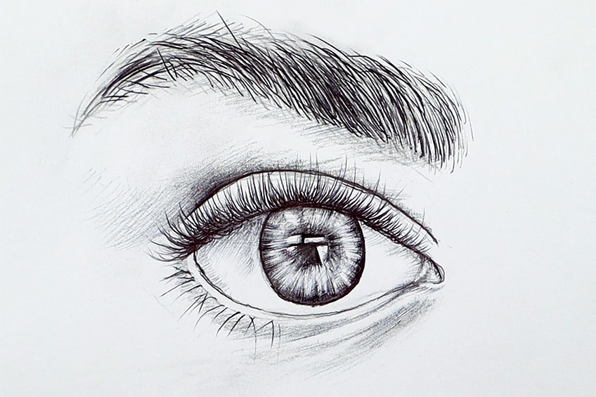 eyebrow sketch 19