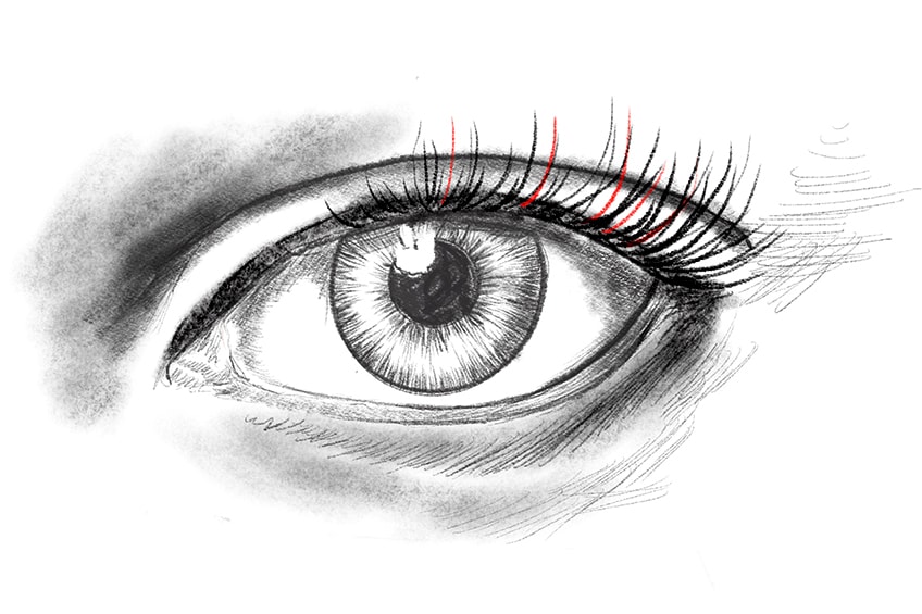 eyelashes drawing 11