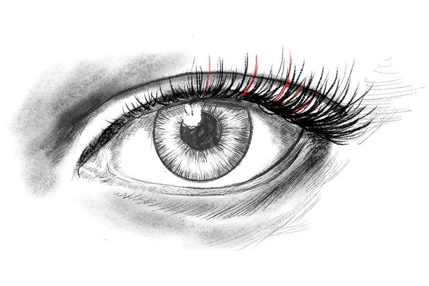 eyelashes drawing 13