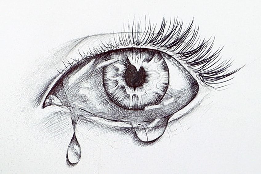 how to draw a teardrop 15