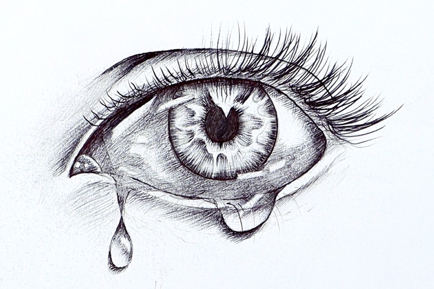 how to draw a teardrop 17