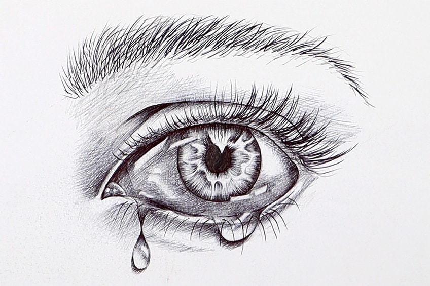 how to draw a teardrop 19