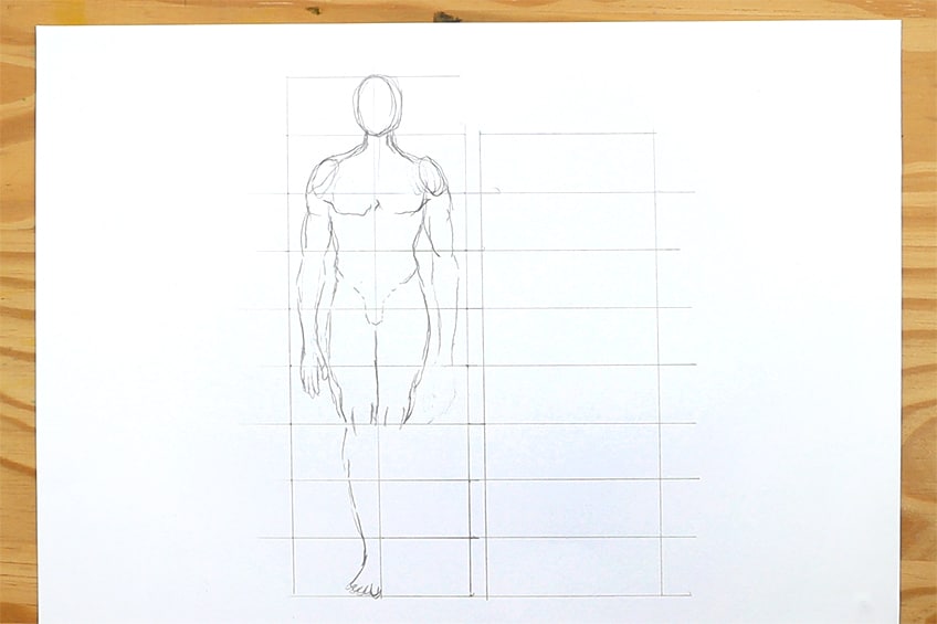 human body drawing 24
