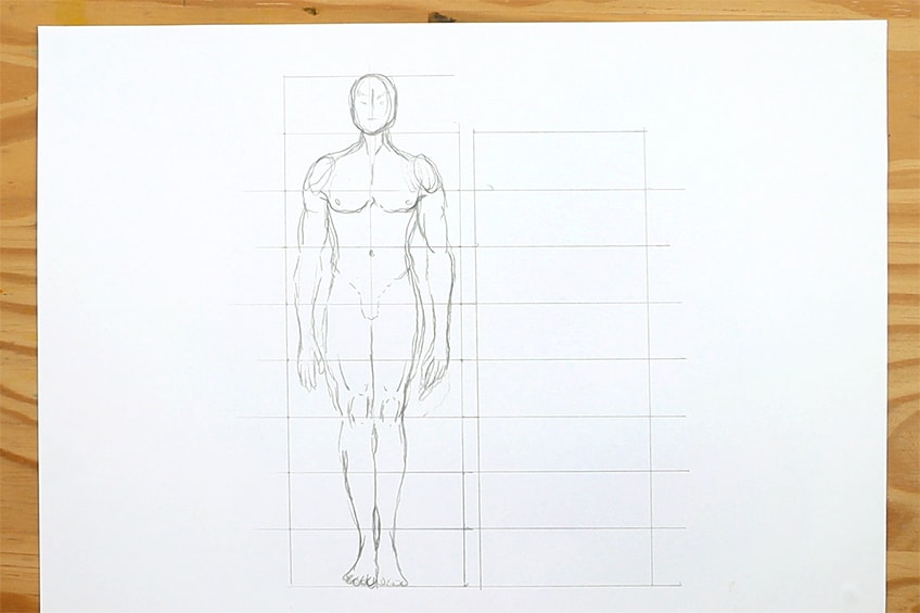 human body drawing 25