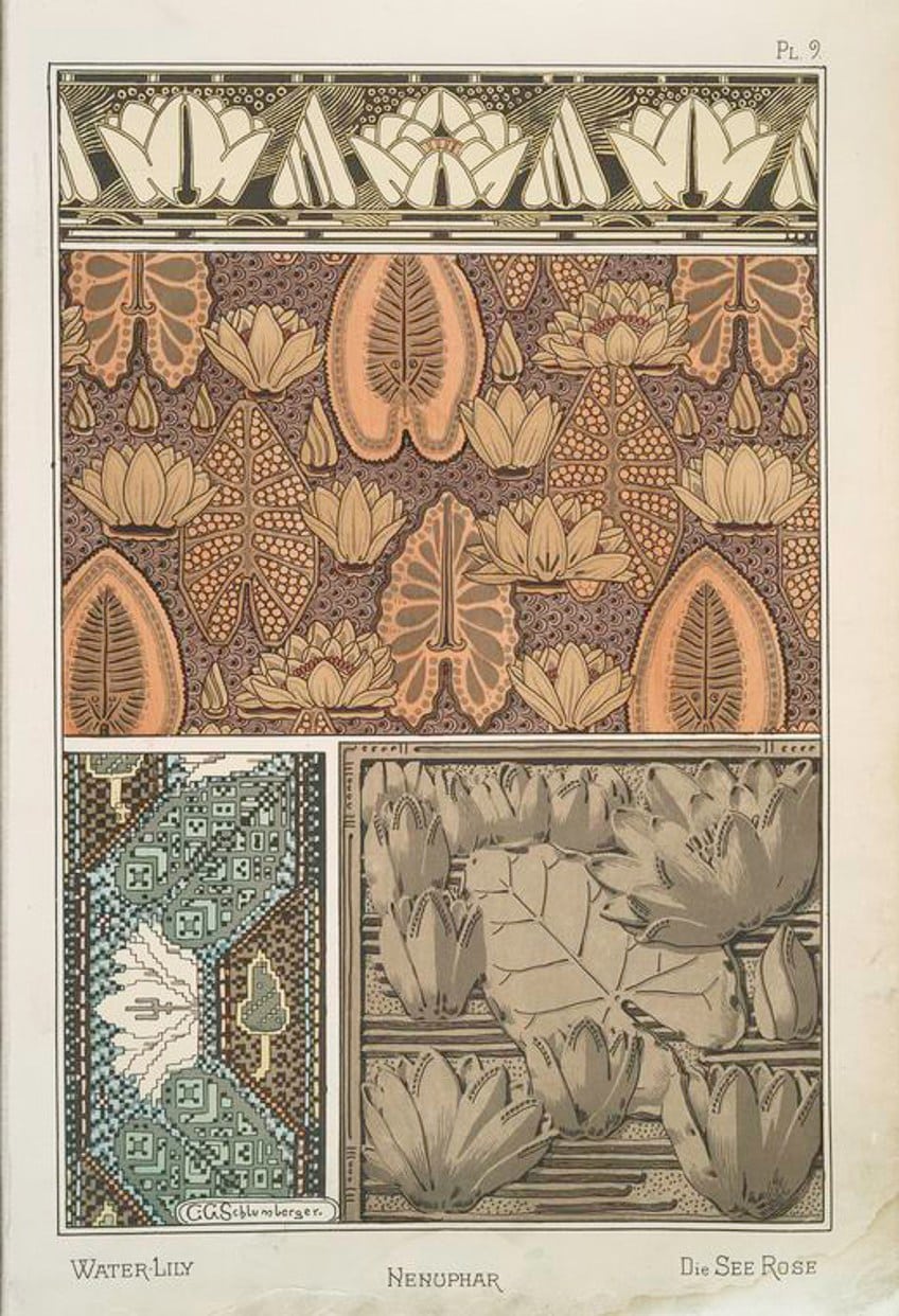 Art Nouveau Patterns