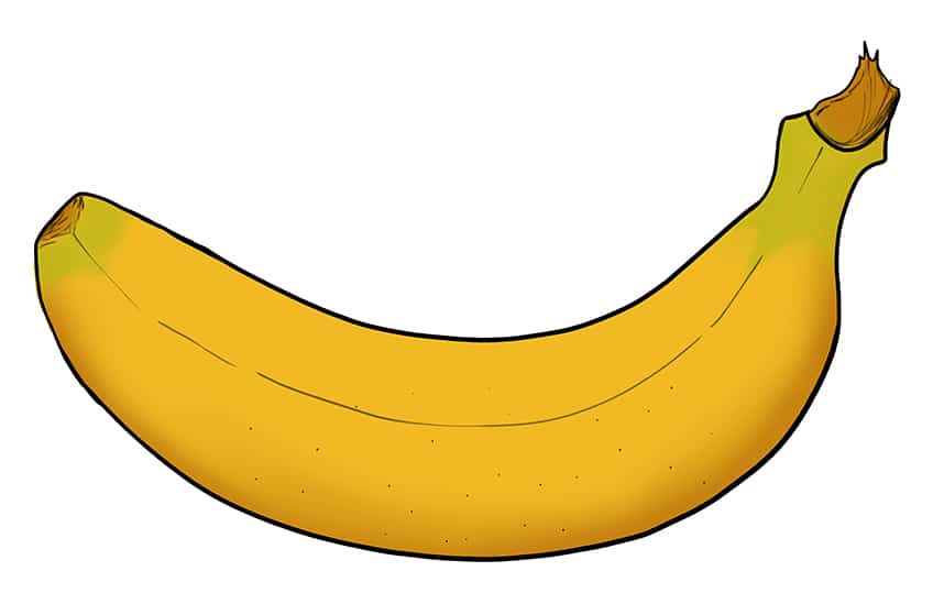 Banana Drawing 10