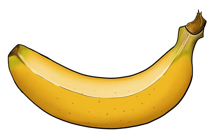Banana Drawing 16