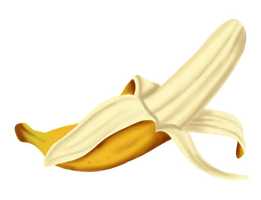 Banana drawing 14