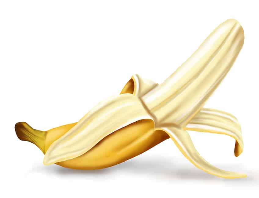 Banana drawing 17