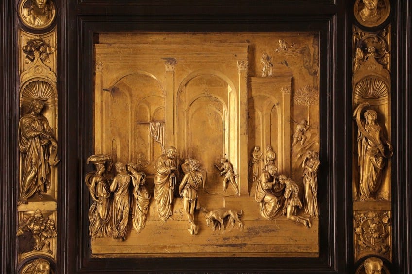 Bronze Door Isaac