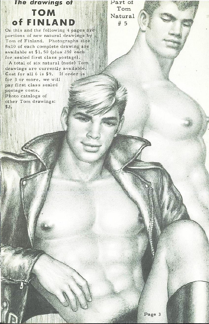 Examples of Tom of Finland Drawings