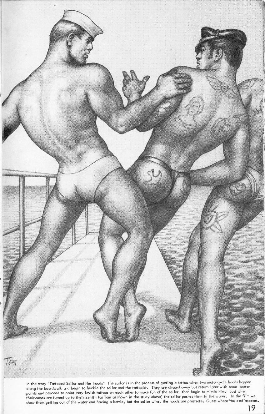 Famous Tom of Finland Art