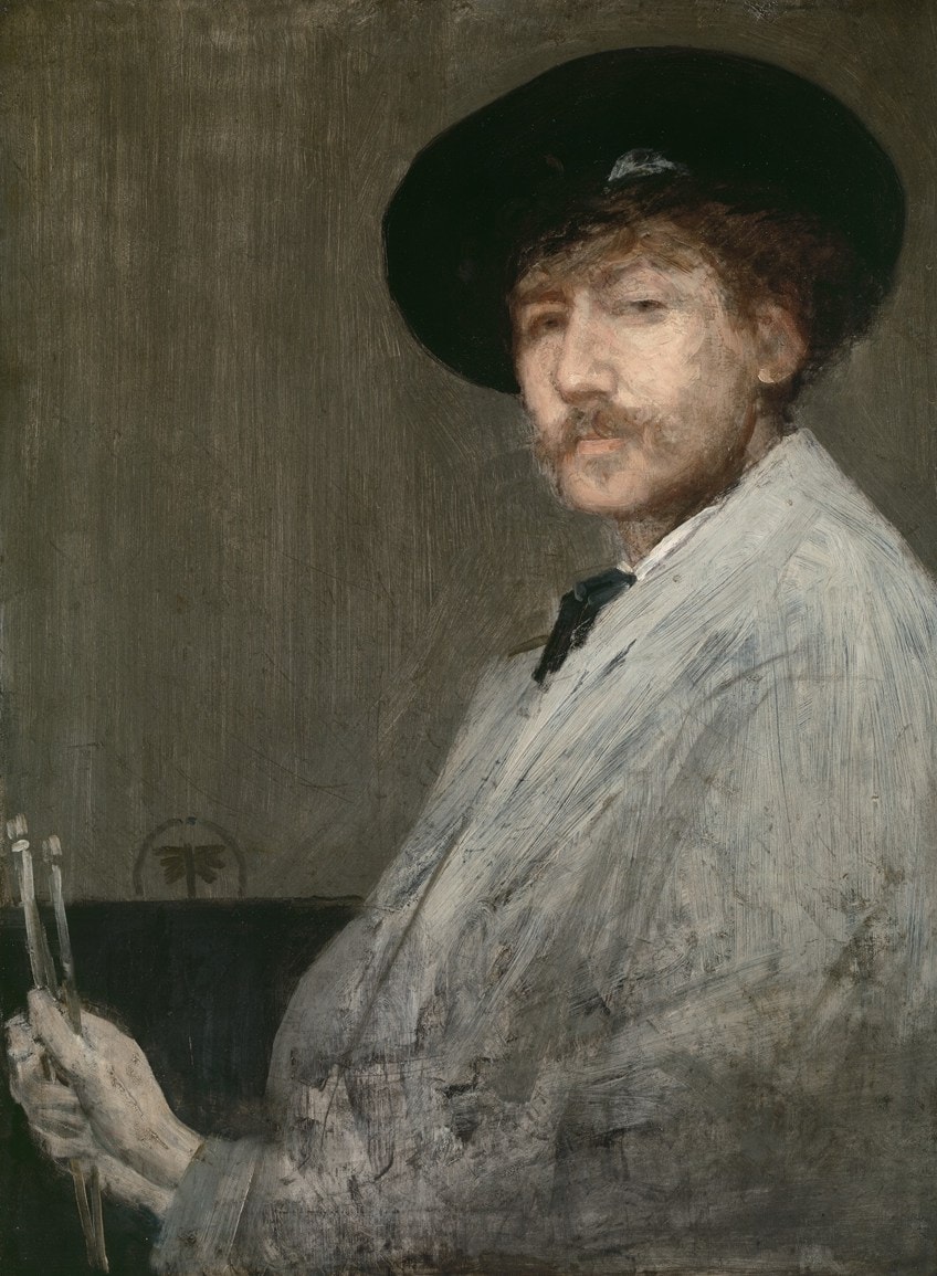 James Abbott McNeill Whistler Self-Portrait
