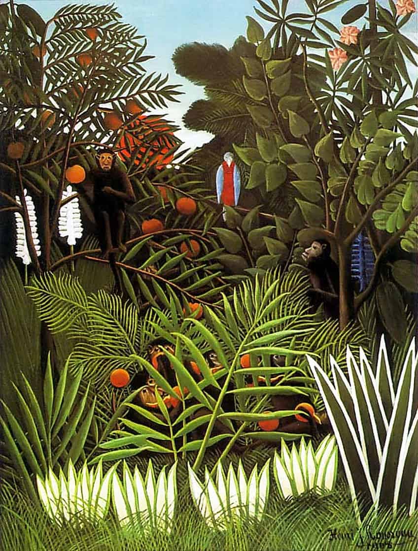 Henri rousseau картины