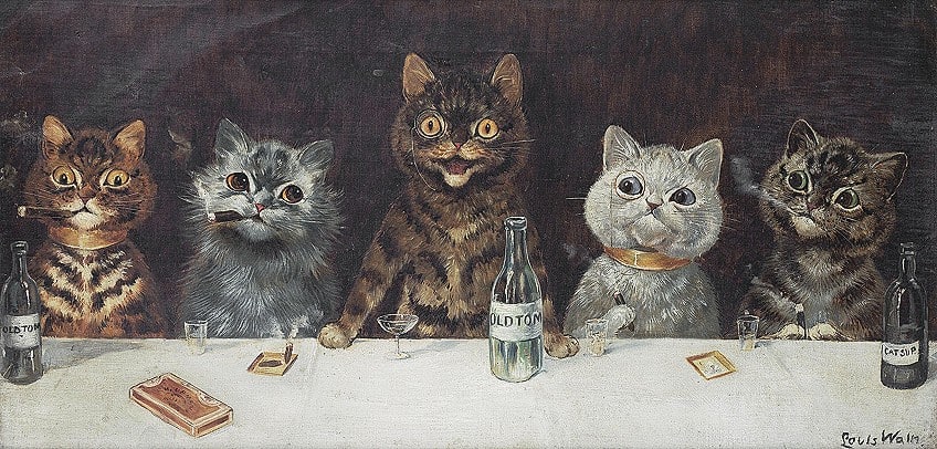 Louis Wain Art