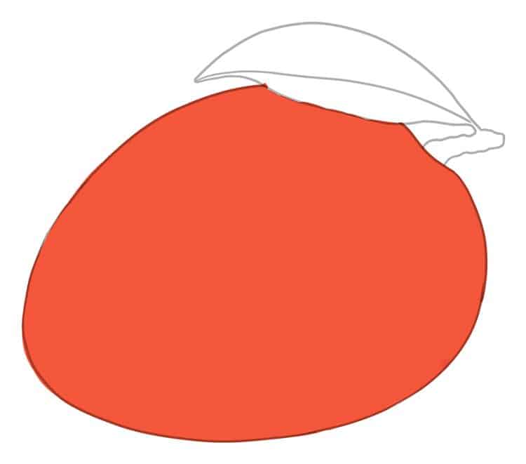 How to Draw a Mango An Easy Mango Drawing Tutorial for Beginners