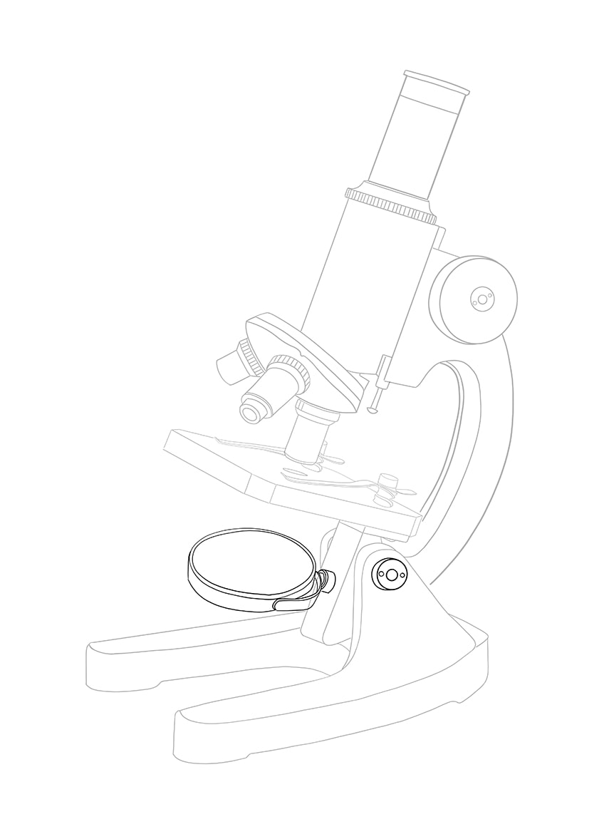 Microscope Drawing 7