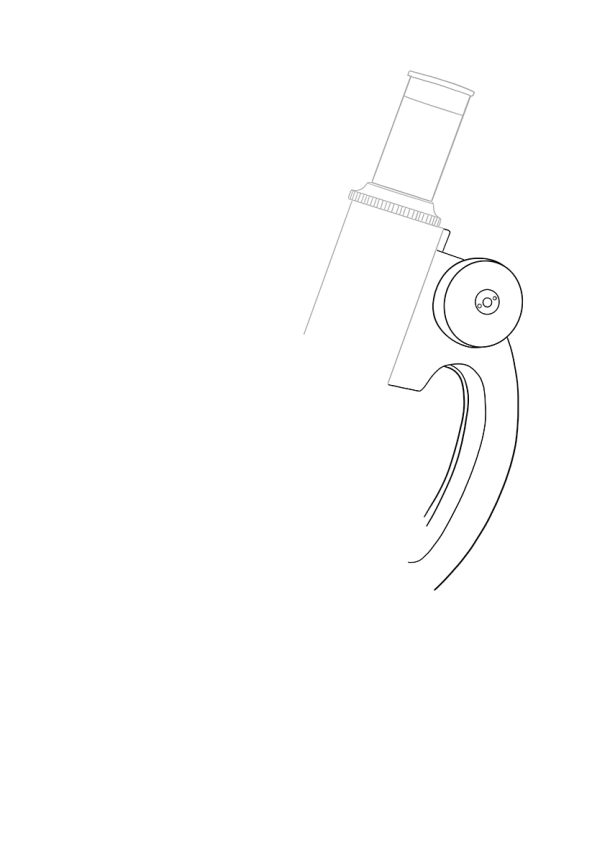 How to Draw a Microscope - Realistic Microscope Drawing Tutorial