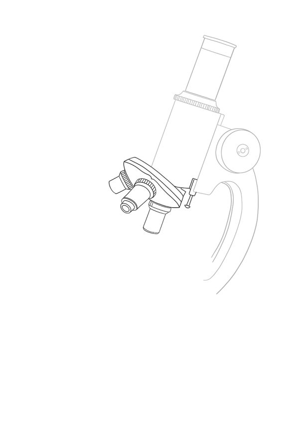 How to Draw a Microscope - Realistic Microscope Drawing Tutorial