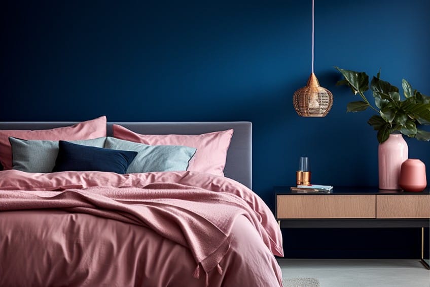 Navy Blue Colors That Go with Pink