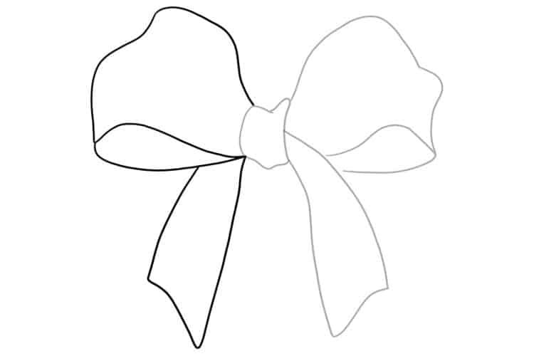 How to Draw a Ribbon - Steps to Create a Realistic Ribbon Drawing