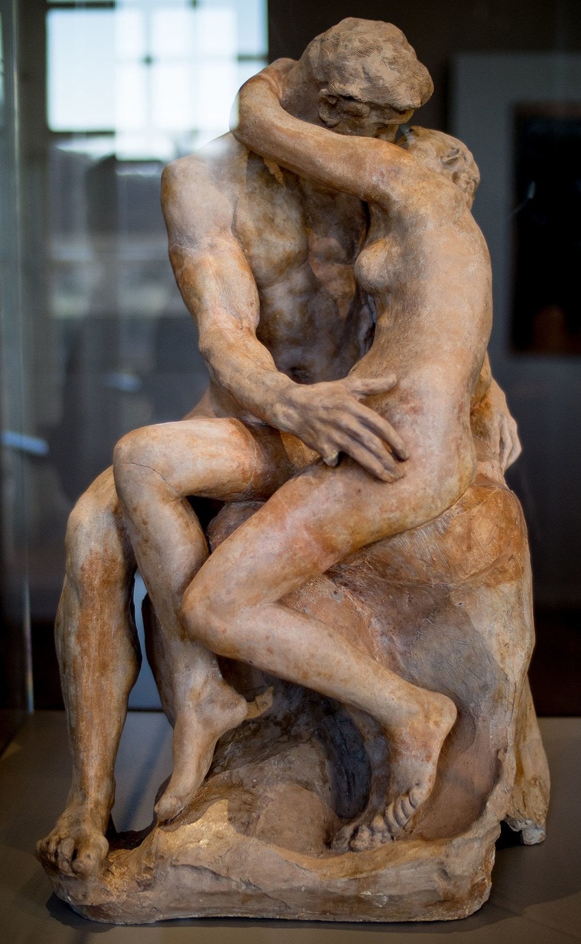 Rodin's The Kiss Sculpture