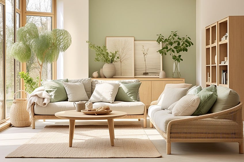 Sage Green Colors That Go with Brown