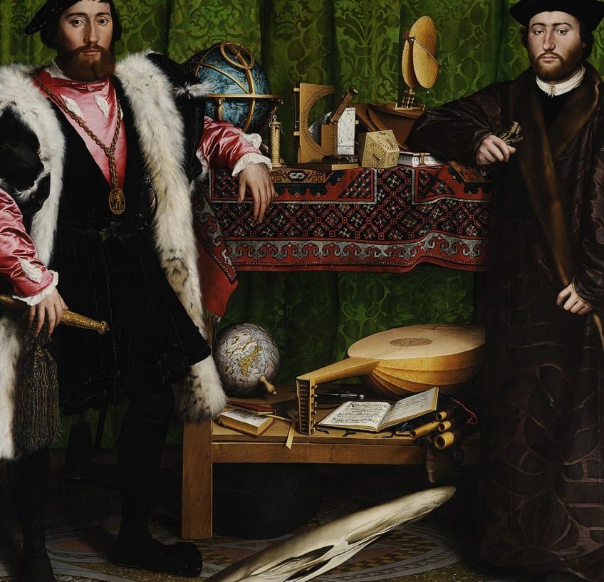 Shape and Form in The Ambassadors Painting