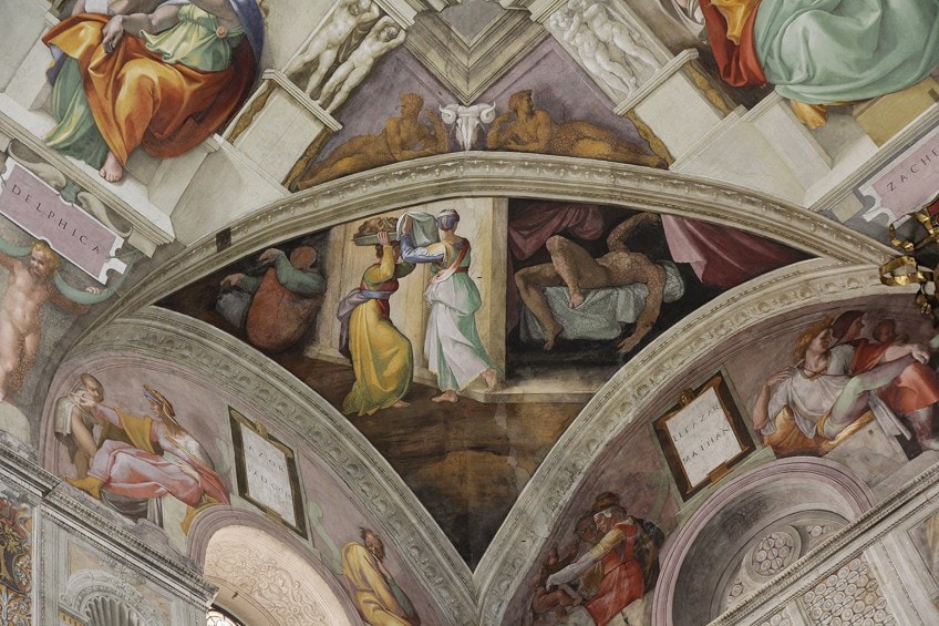 Sistine Chapel Art Pendentive