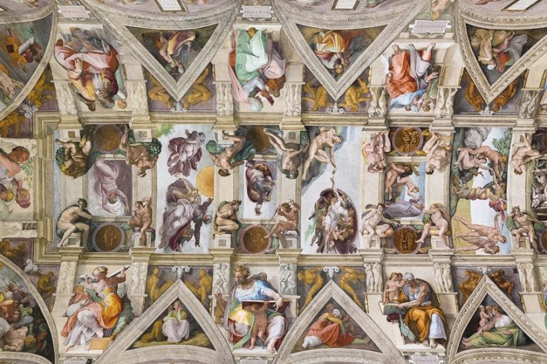 Sistine Chapel Ceiling Painting by Michelangelo – Sistine Chapel Art