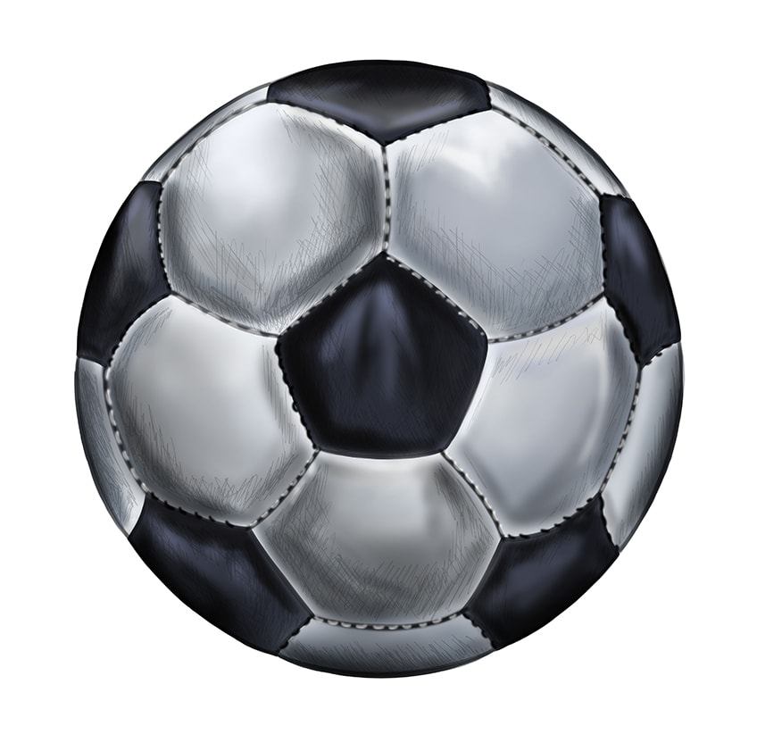 Soccerball drawing 14