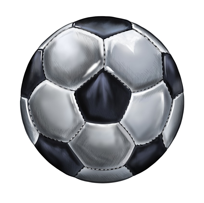 Soccerball drawing 16