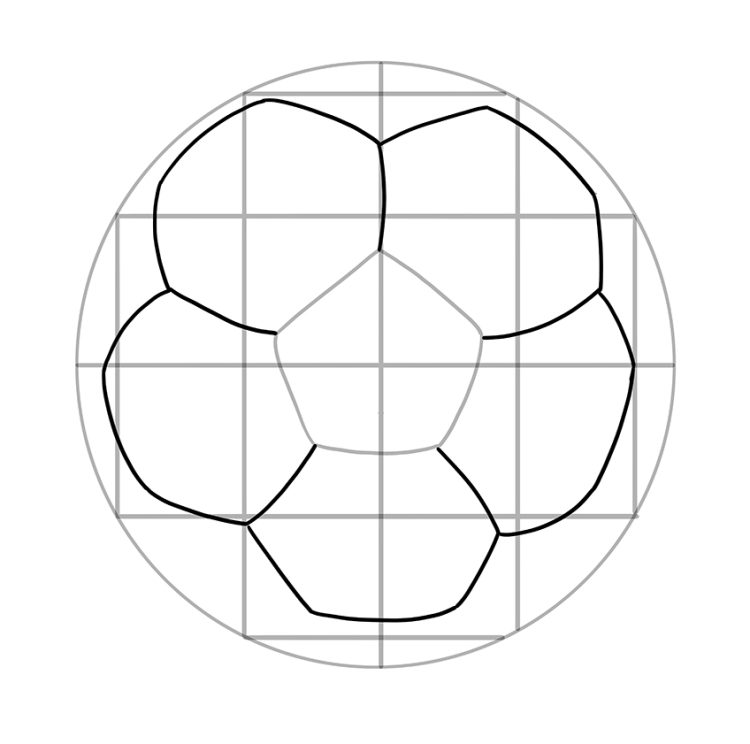 How to Draw a Soccer Ball A StepbyStep Soccer Ball Drawing