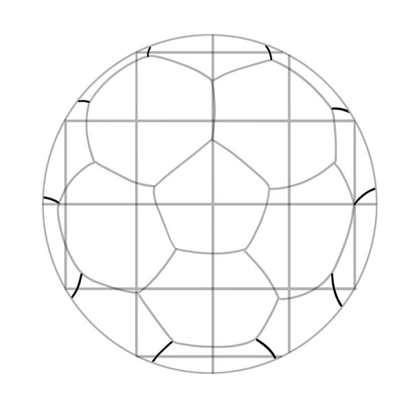 How to Draw a Soccer Ball - A Step-by-Step Soccer Ball Drawing