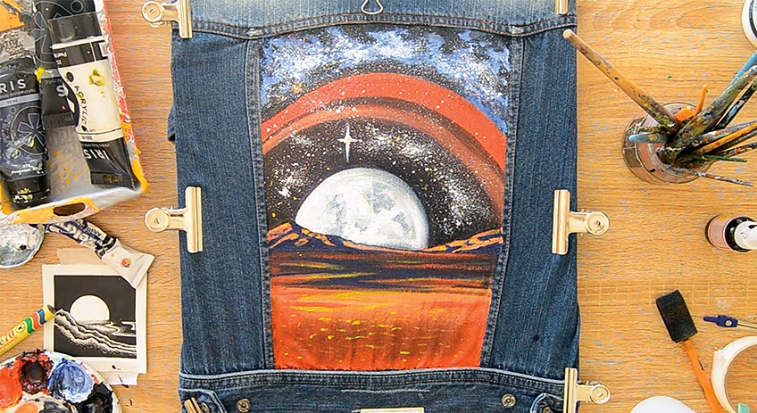 Acrylic Paint on Fabric – Your Guide for Acrylic Painting on Clothes