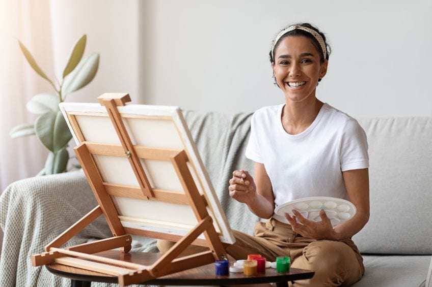 Table Easel for Painting