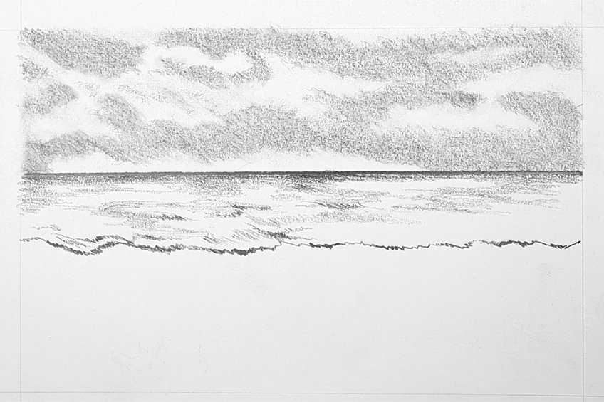 beach drawing 13
