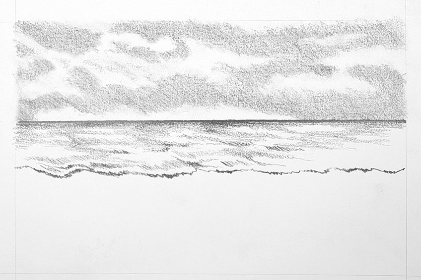 beach drawing 14