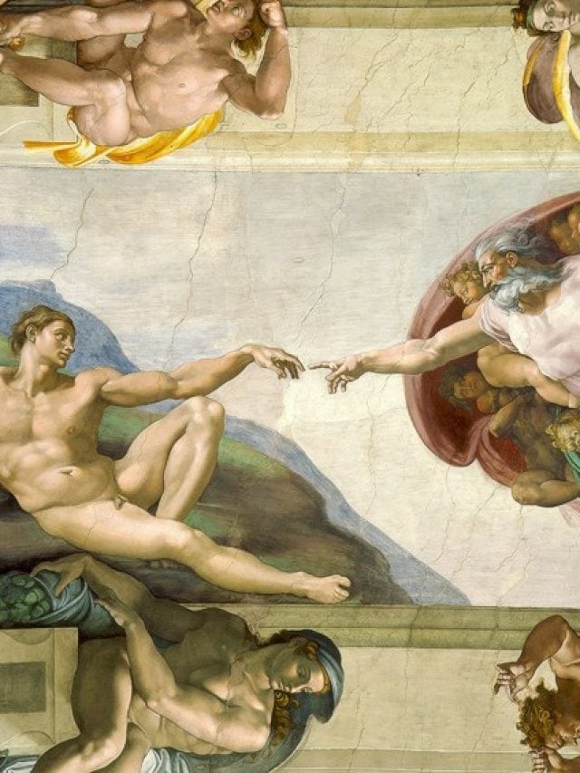 The Creation of Adam by Michelangelo