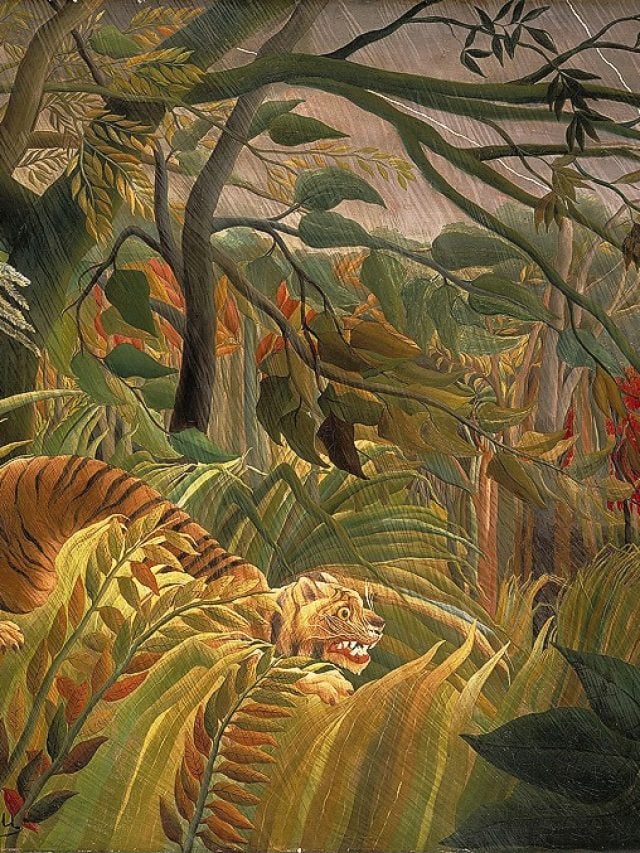 Tiger In a Tropical Storm