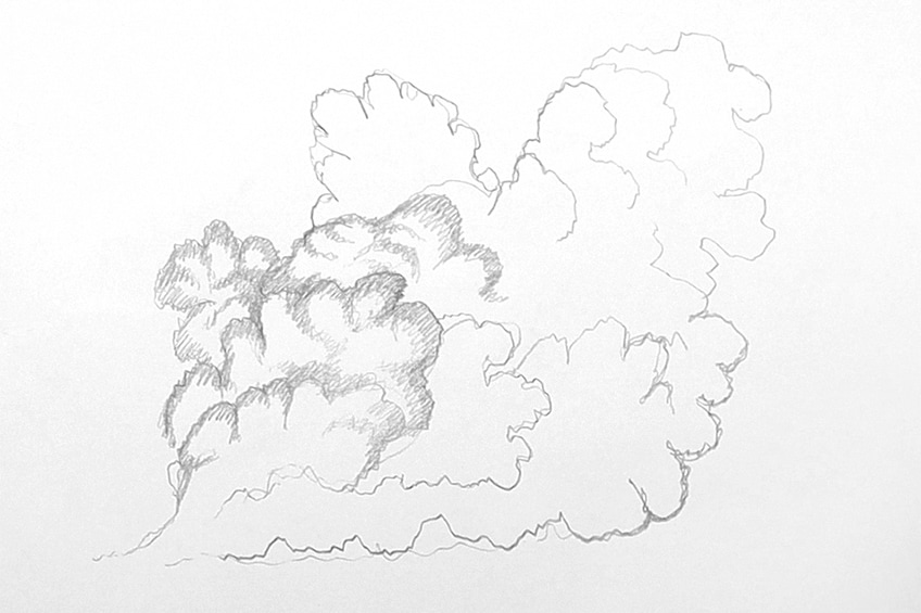 drawing smoke