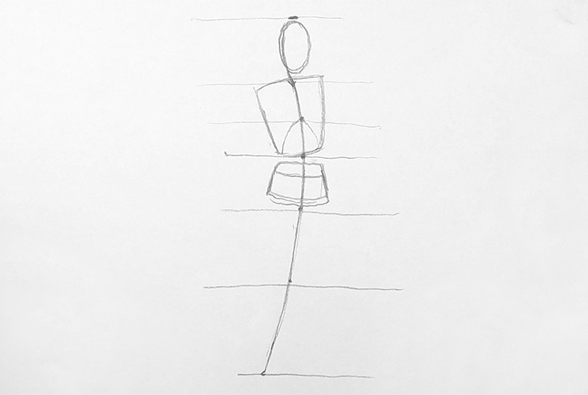 female body drawing 05