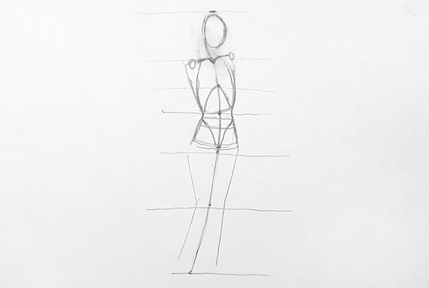 female body drawing 08