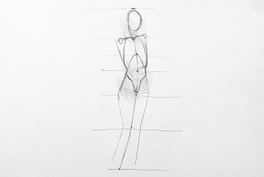 female body drawing 09