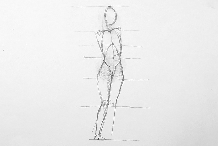 female body drawing 10