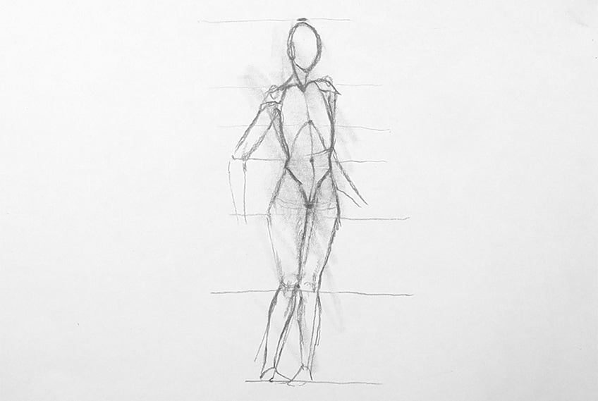 female body drawing 14